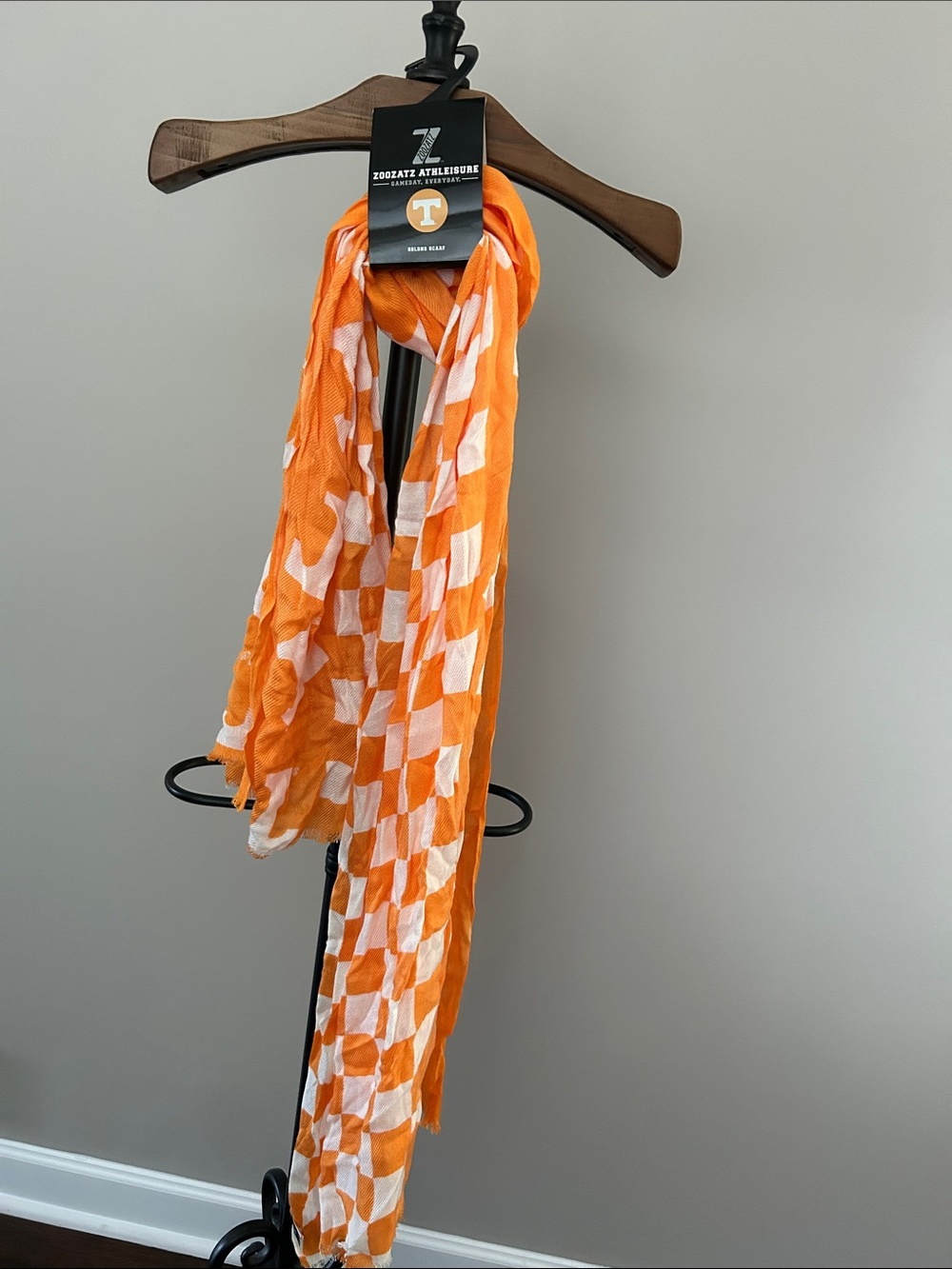 Tennessee Vols Orange Checker Scarf